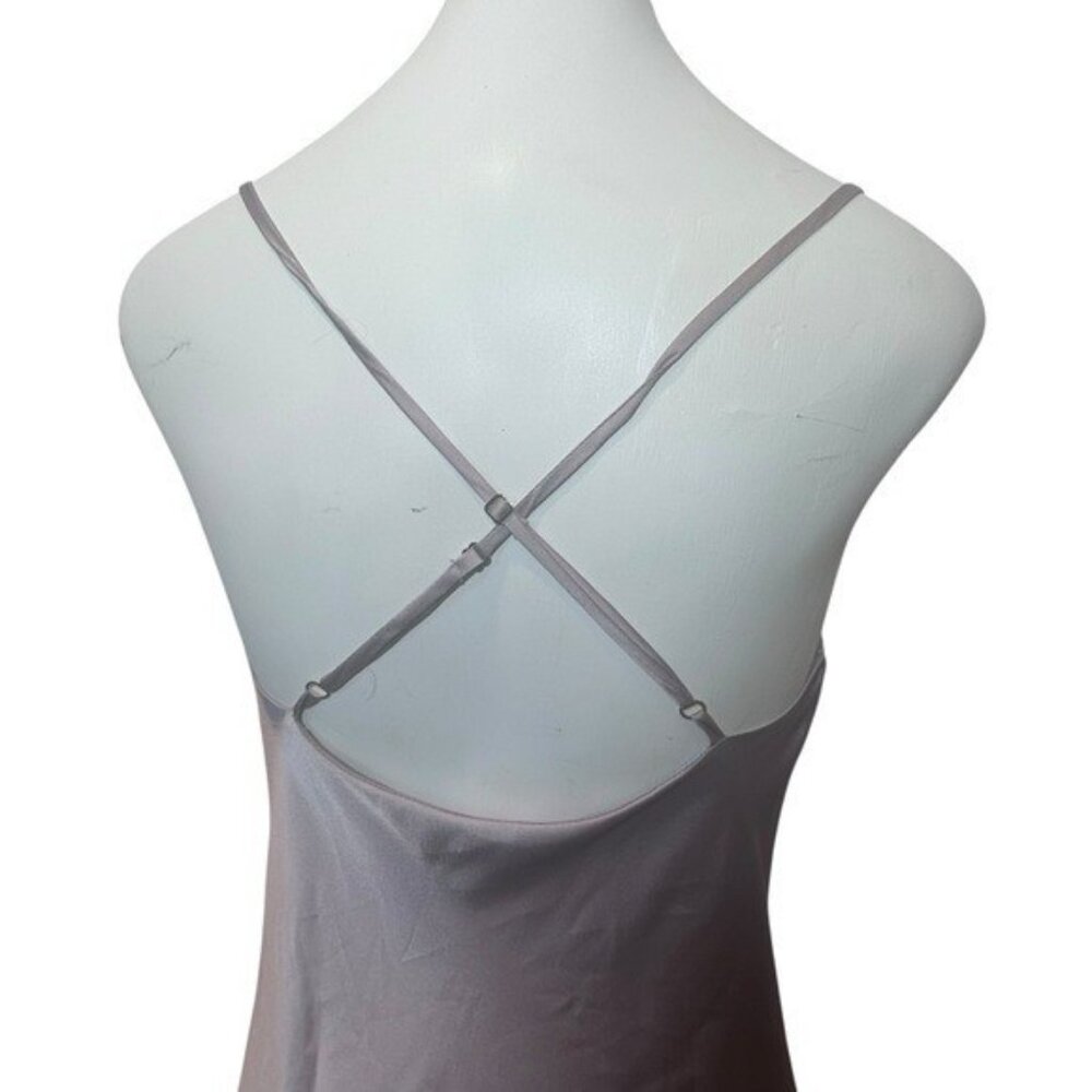Show Me Your Mumu XS Tuscany Maxi Slip Dress Cowl Neck Dusty Purple Formal Satin - Picture 6 of 11